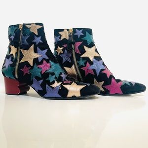 Hilfiger Collection Leather Star boots from the runway
